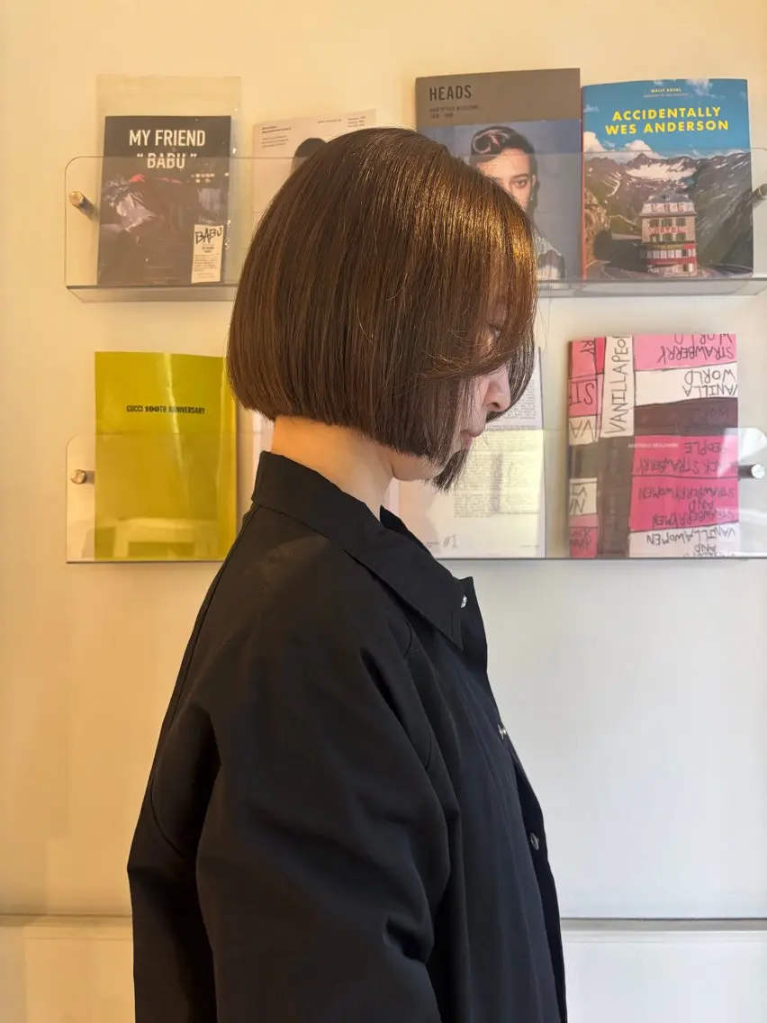 ショート カット ヘアカラー トリートメント saya/似合わせ /透明感カラーのヘアスタイル