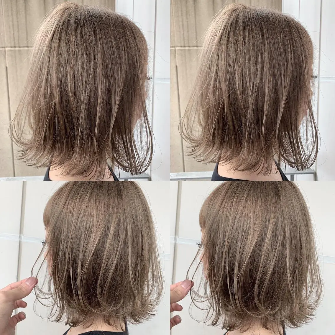 ショート カラー ヘアカラー トリートメント 髪質改善will hairdesignのヘアスタイル