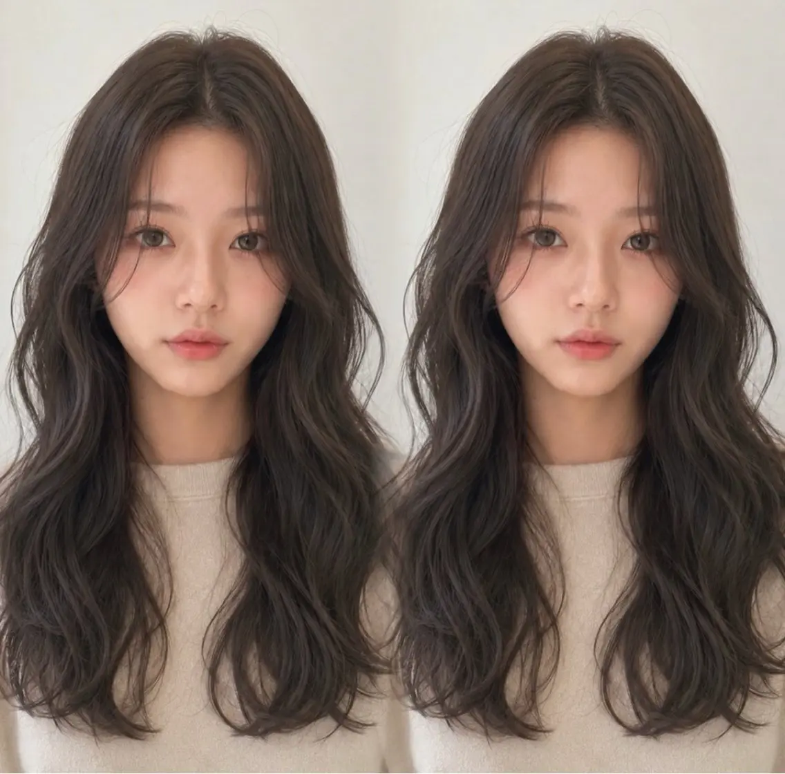カラー ヘアカラー 鶴ケ峰 透明感カラー葵🫧のヘアスタイル