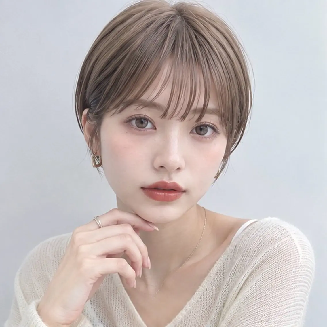 ショート カラー 菅原 大佑のヘアスタイル