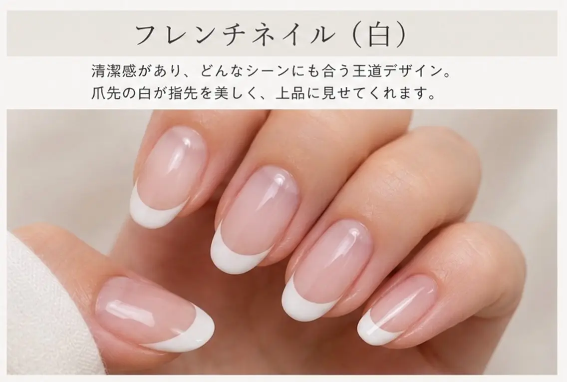 オフなしフレンチ/カラーホワイト限定🤍の写真