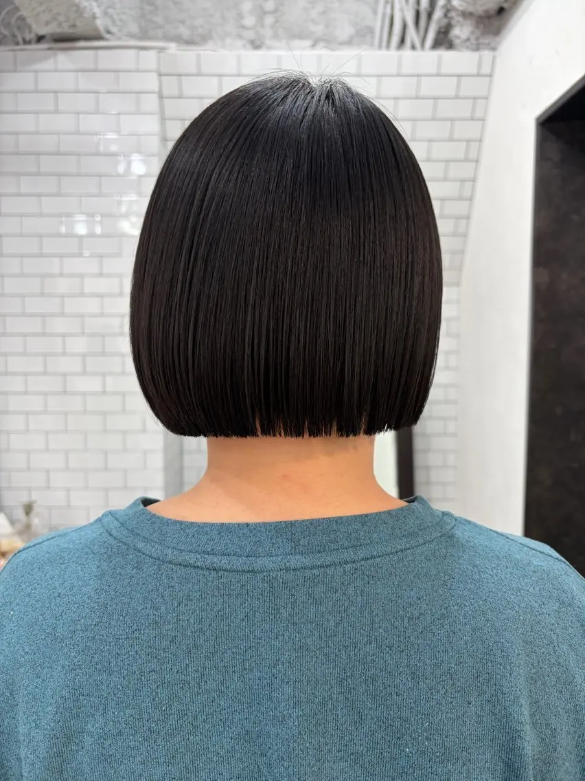 ショート 縮毛矯正 妙見 知洋のヘアスタイル