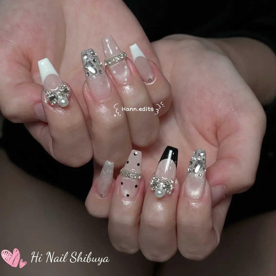 セミロング ハンドネイル Hi Nail Shibuyaのネイルデザイン