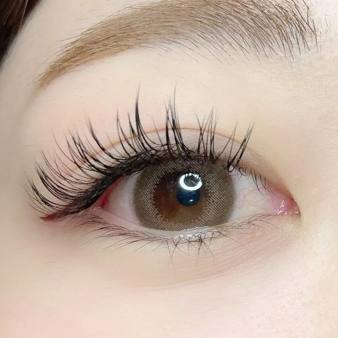 ボリュームを出したい方へ🌼フラットラッシュ160本❤︎リペア込みの写真