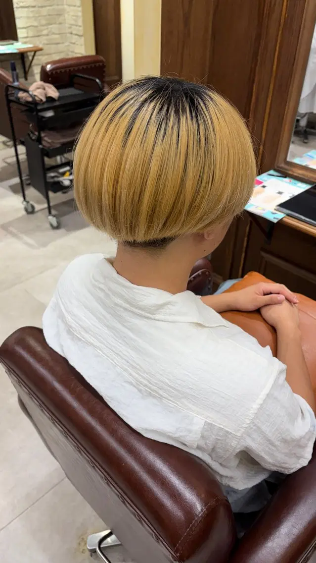 メンズ モネ｜CLUTCH メンズカットカラーのヘアスタイル