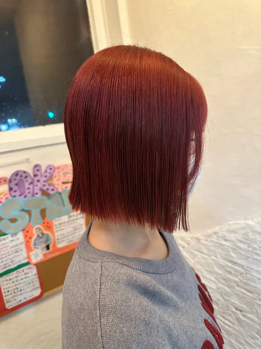 ミディアム カラー 木村 彩花のヘアスタイル