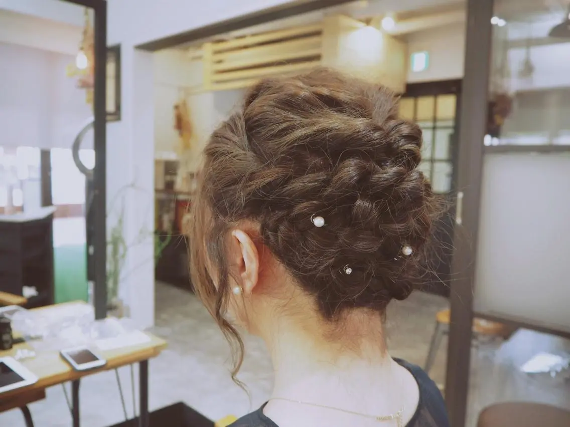 ヘアアレンジ 結婚式・ブライダル 高橋 悠介のヘアスタイル