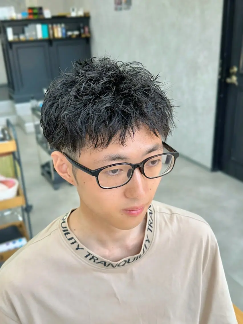 ショート メンズ スパイキーショート ショートヘア 【メンズ専門】中本 翔大のヘアスタイル