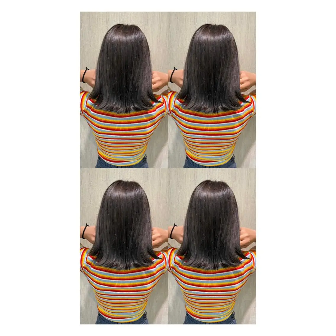 ミディアム カラー カット ヘアカラー トリートメント 店長✨レイヤー✖️ 髪質改善✖️韓国ヘアのヘアスタイル