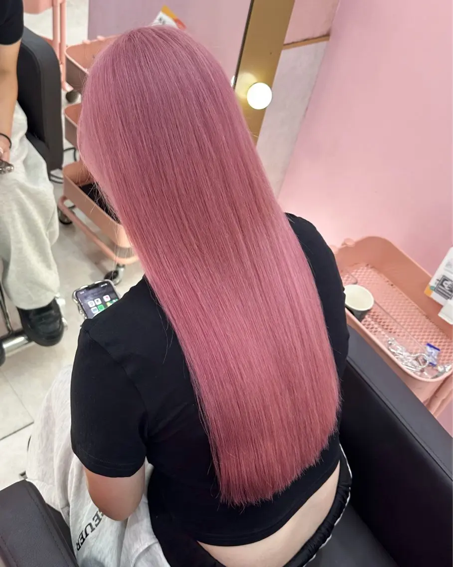 ロング カラー カット ヘアカラー トリートメント ブリーチ指名 No.1🦋KOKIのヘアスタイル