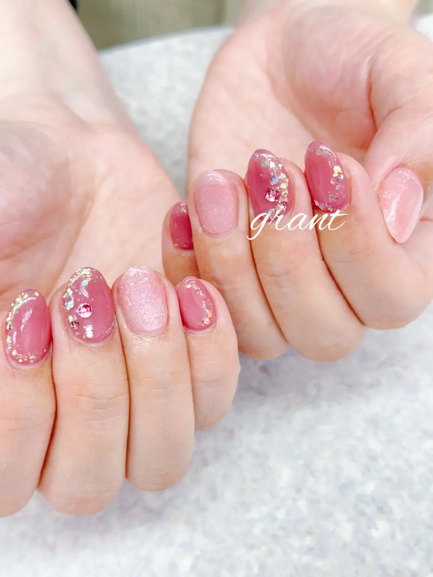 ネイル 冬ネイル nailsalon grantのネイルデザイン