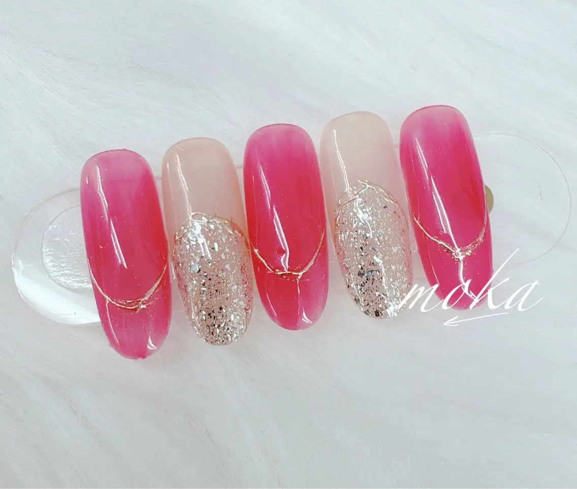 ネイル ハンドネイル ハンドケア 胡蝶蘭レディースサロ ンNailMOKAのネイルデザイン