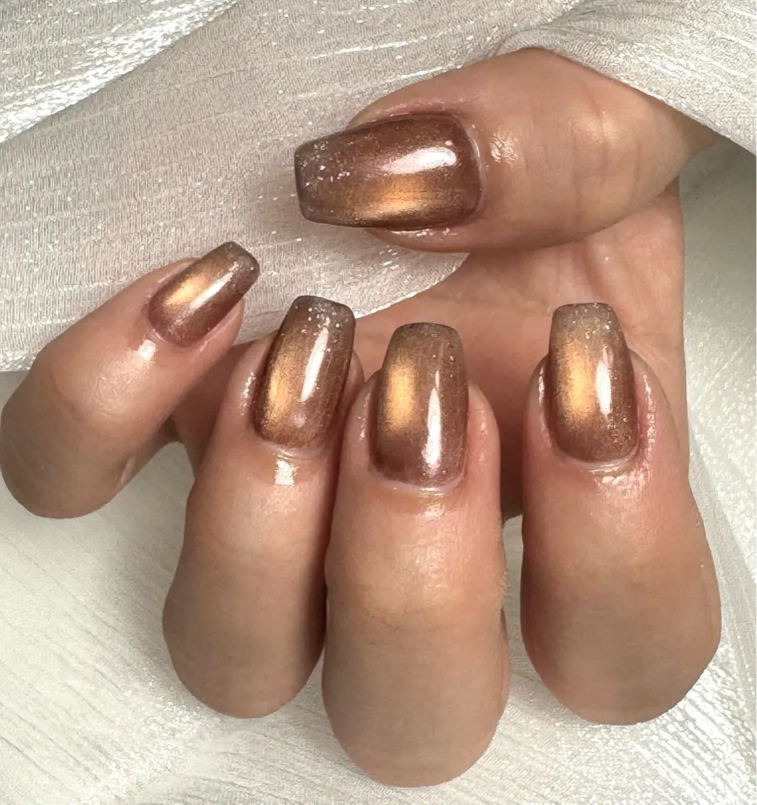 ネイル ミラーネイル ハンドネイル 天神/今泉 Yuka nailのネイルデザイン