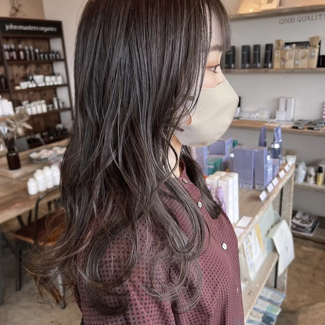カラー 透明感カラー ヘアカラー 透明感カラー/パーマ 🌀アオノのヘアスタイル