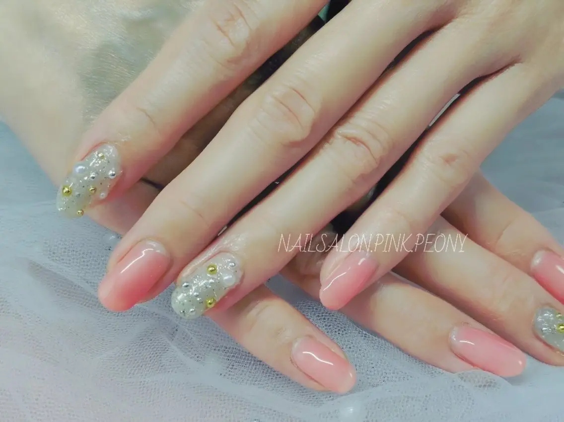 ネイル PINK PEONY AMIのネイルデザイン
