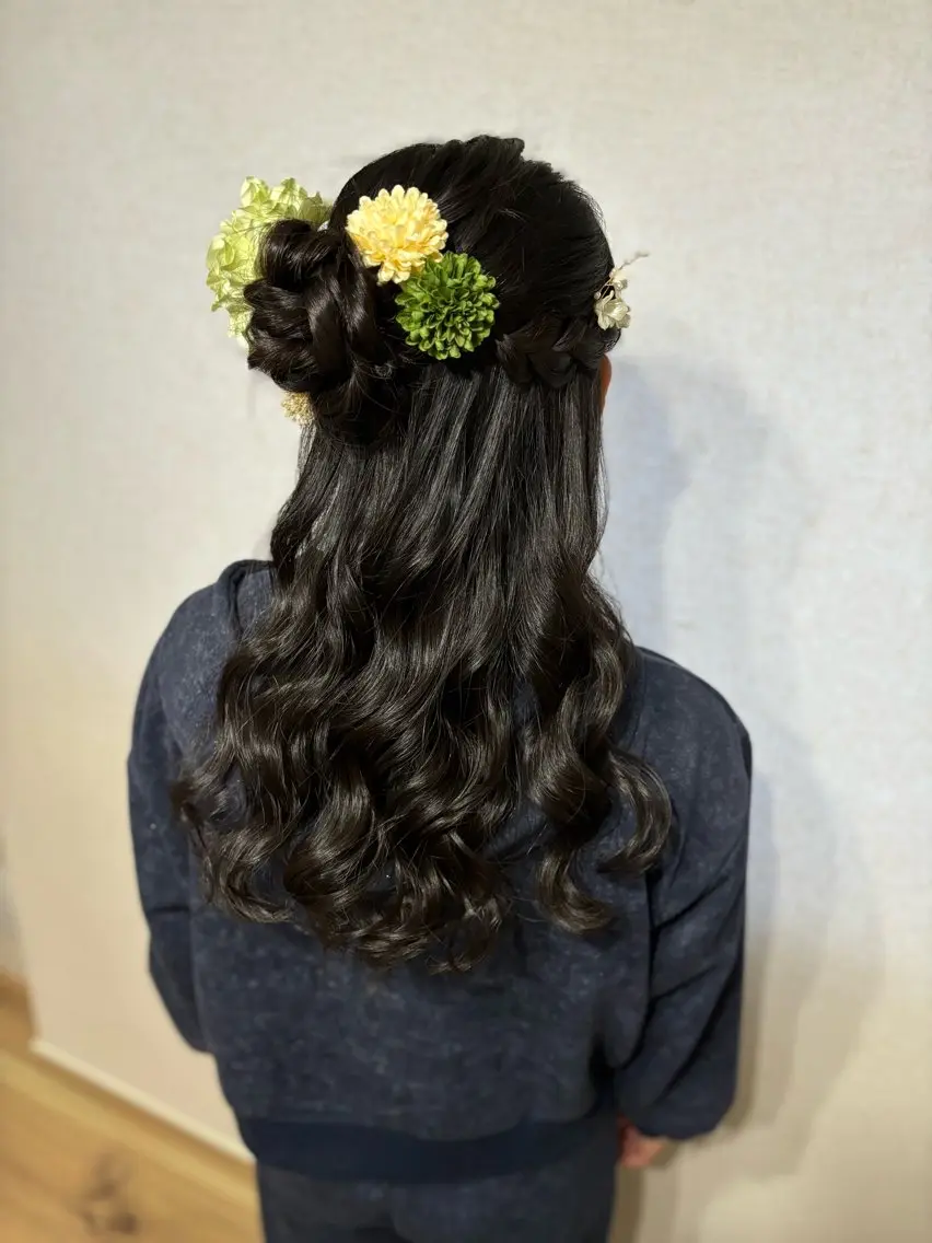 ヘアアレンジ ヘアセット hair salon【クラン】のヘアスタイル