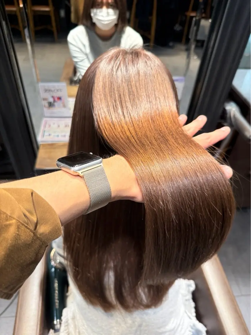 カラー MINX銀座 竹本萌華のヘアスタイル
