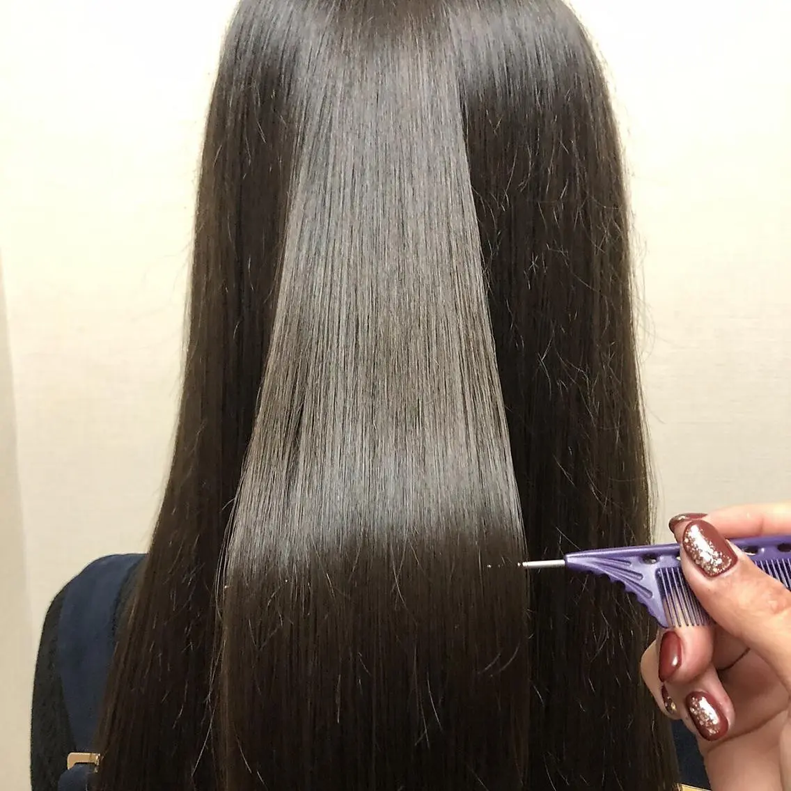 【✨平日限定✨】髪質改善TOKIO熱インカラミ縮毛矯正★カット付13400円★の写真