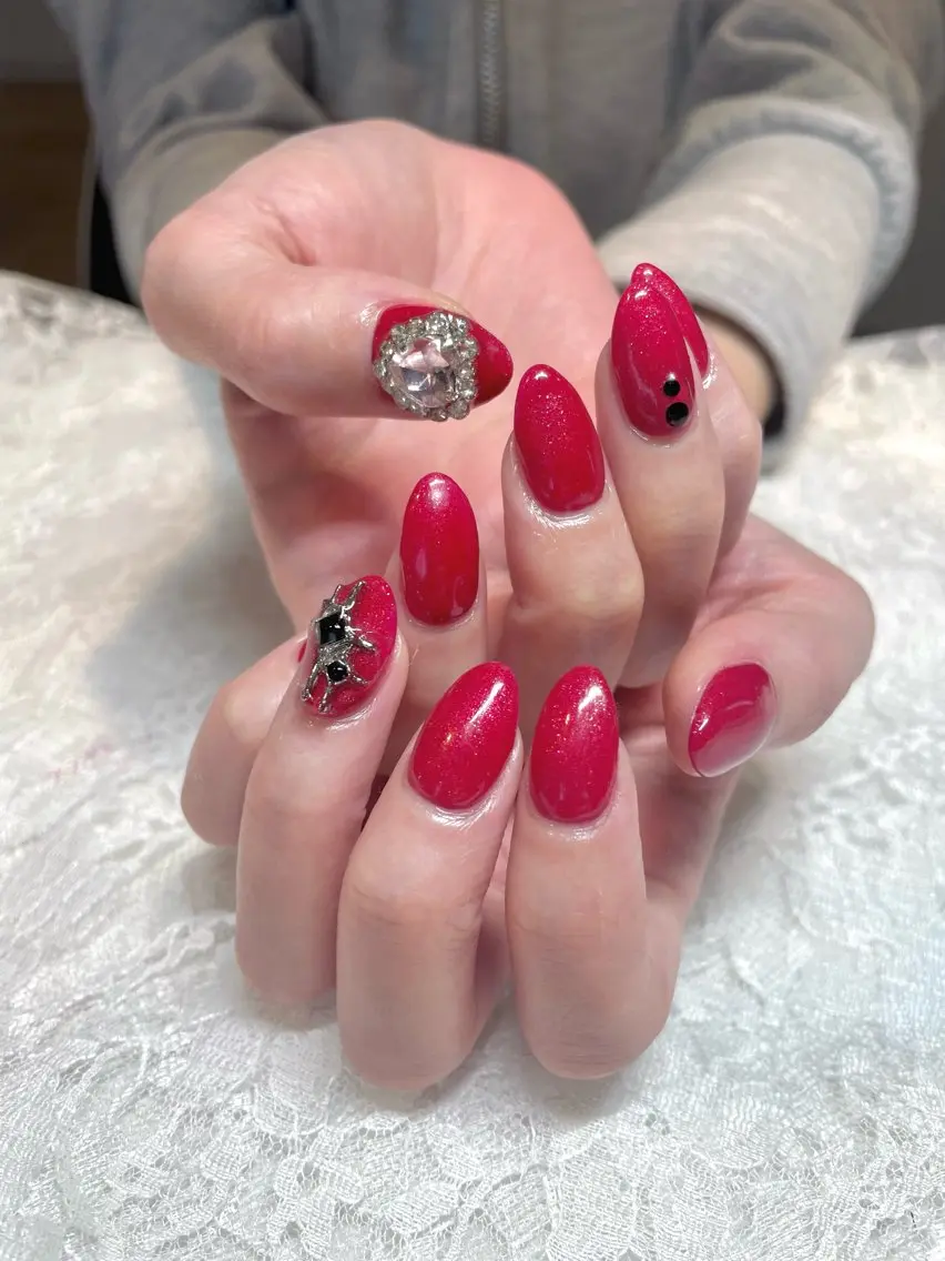 ネイル ハンドネイル Nail ヌシん家 AKANEのネイルデザイン