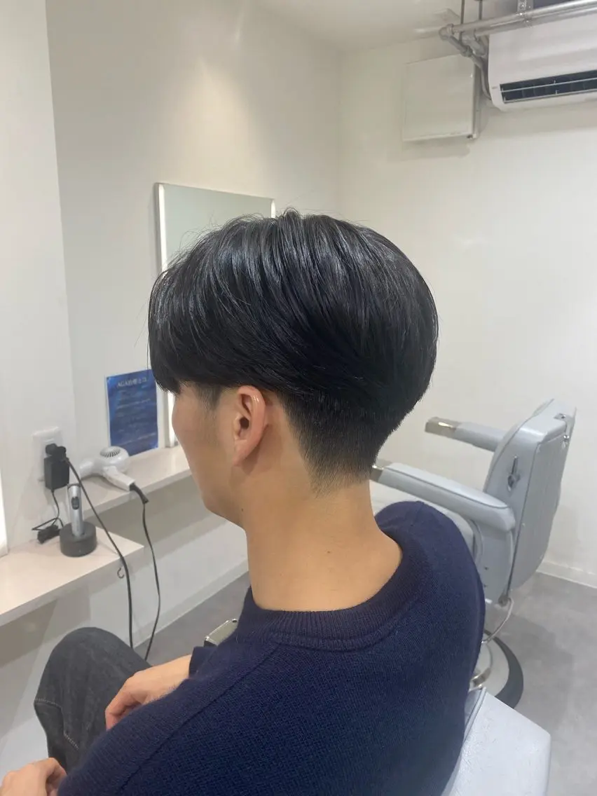 メンズカット➕フェザーパーマ🧑🏻🦱(リピーター様⭐️)⚠️平日限定⚠️の写真