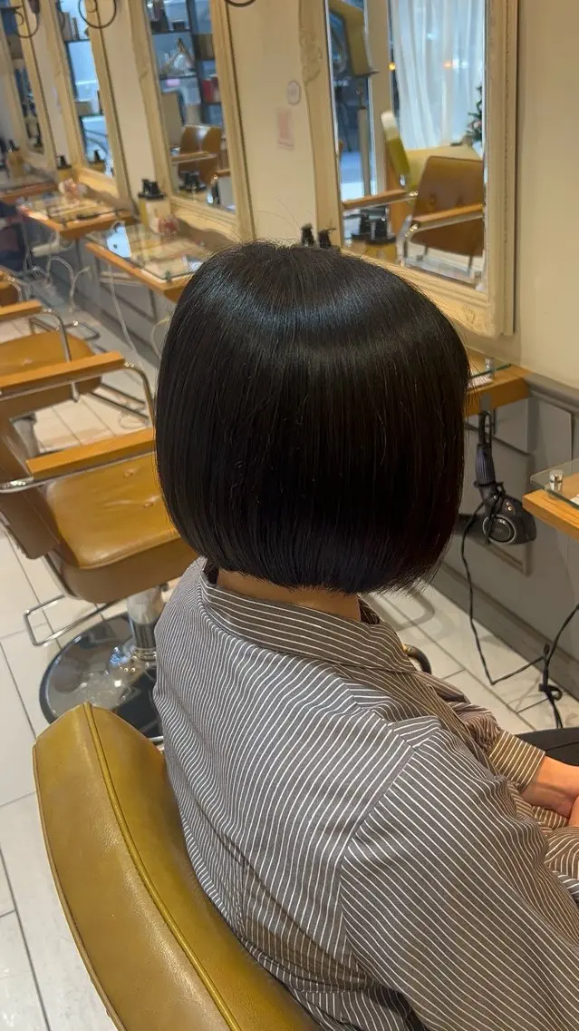 ショート ボブ カット みか ✩⡱のヘアスタイル