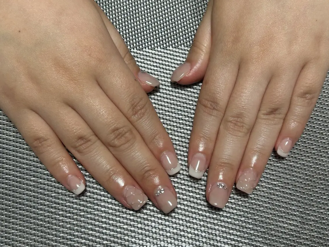 ネイル スカルプネイル ショートネイル ハンドネイル i nailのネイルデザイン