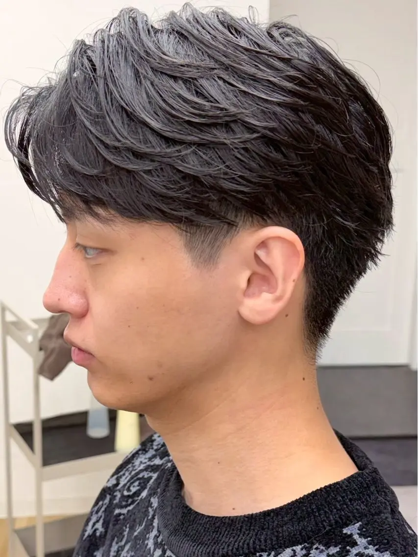 ミディアム 宮田 勇冴のヘアスタイル