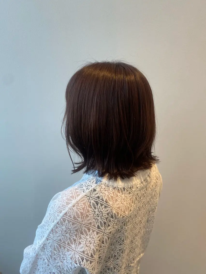 ミディアム 中江 唱のヘアスタイル