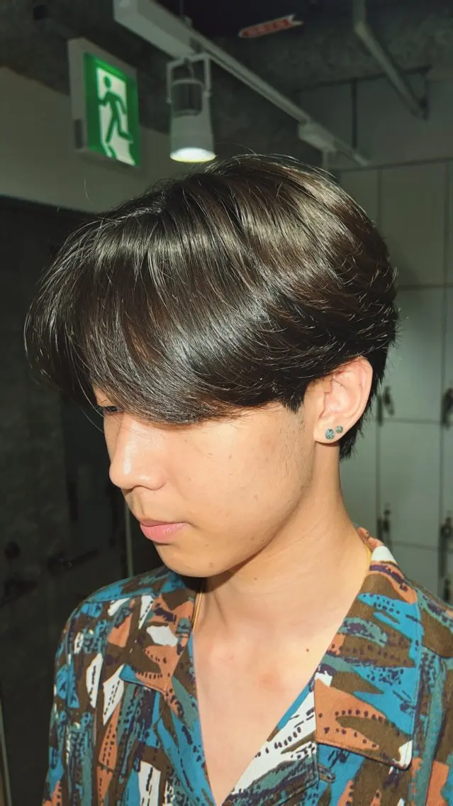 ショート パーマ メンズ メンズパーマ ニュアンスパーマ パーマ 小倉 康聖のヘアスタイル