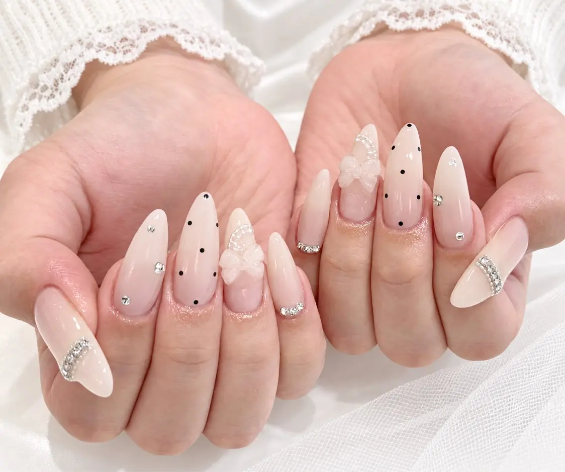 ネイル 韓国ネイル マグネットネイル 持ち込み ハンドネイル RINA Nailのネイルデザイン