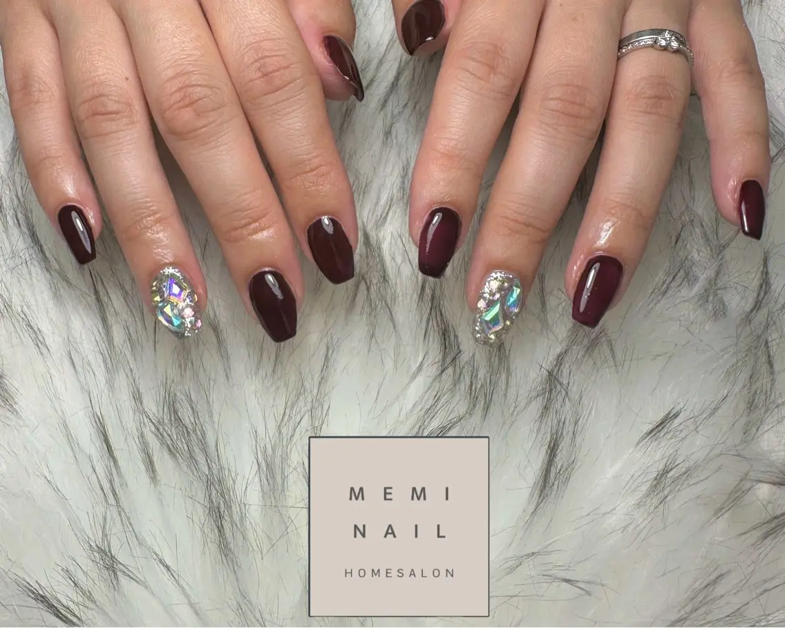 ネイル シンプルネイル ハンドネイル MEMI NAILのネイルデザイン