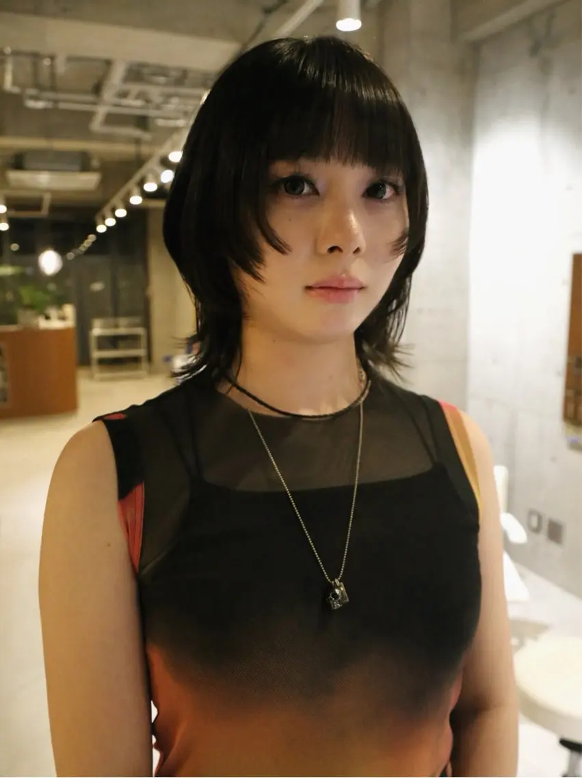 ミディアム カット トリートメント 中原 雄哉のヘアスタイル