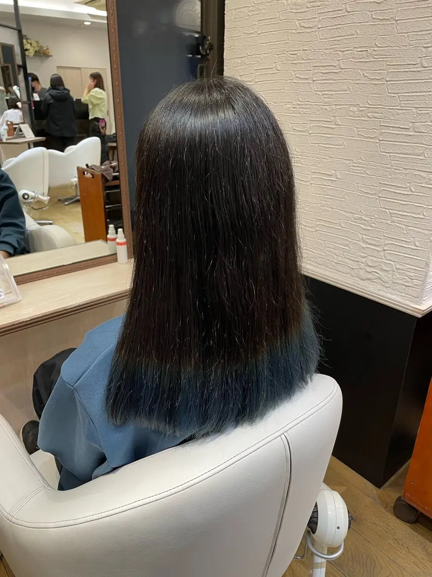 🫧【カット】+【ブリーチ】+【内部浸透型トリートメント】🫧の写真