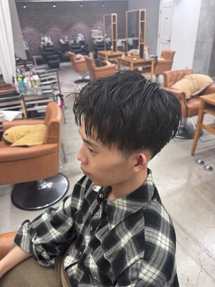 ショート カット ヘッドスパ tomoメンズ特化 /パーマ/カットのヘアスタイル