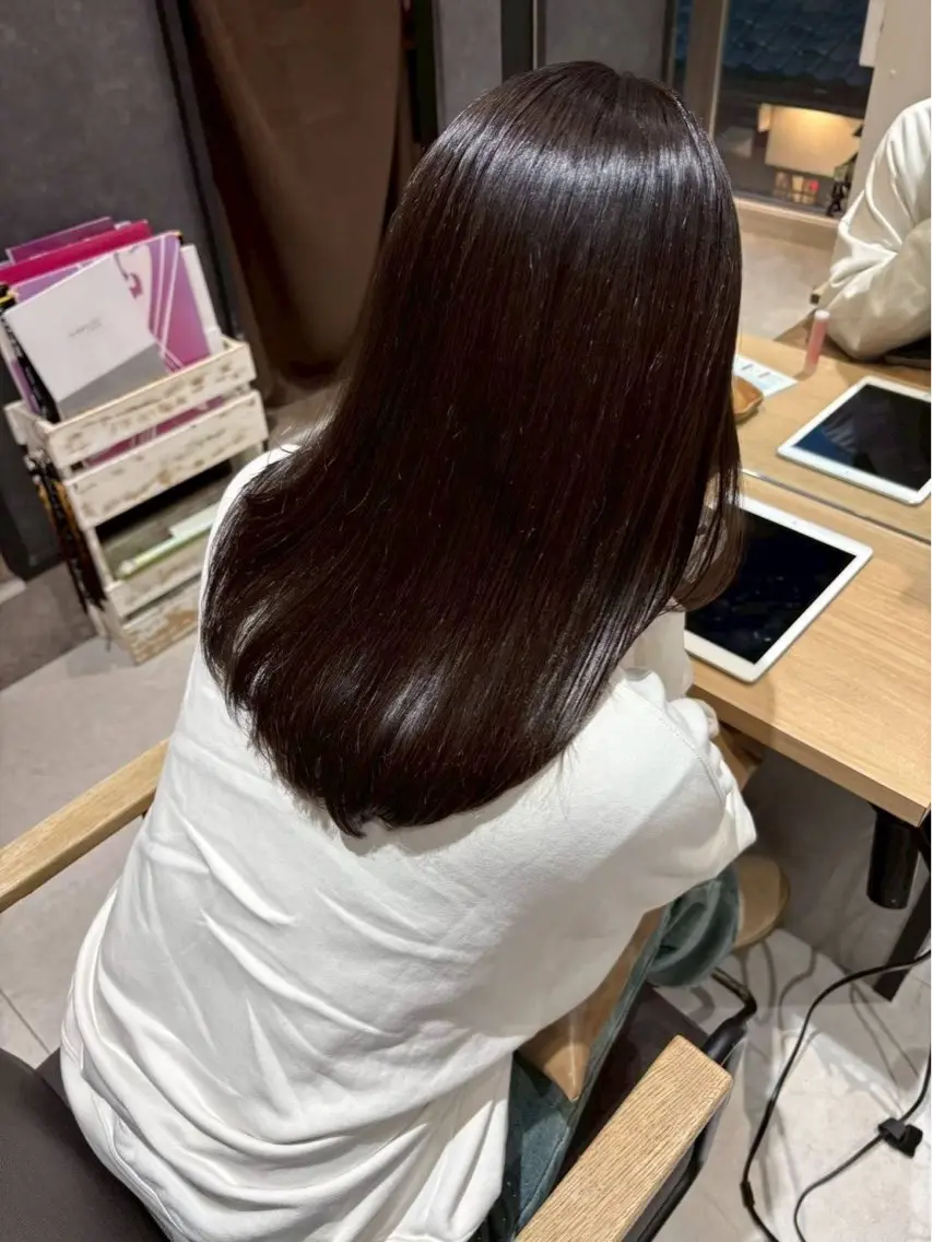 セミロング よしおか †❤︎のヘアスタイル