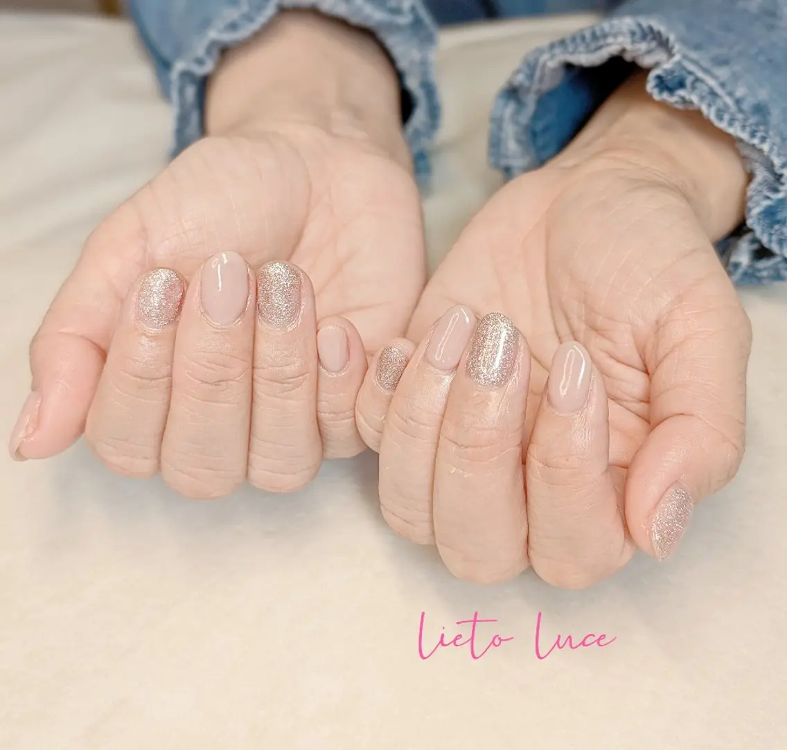 ネイル ワンカラーネイル ハンドネイル lieto luce Yukaのネイルデザイン