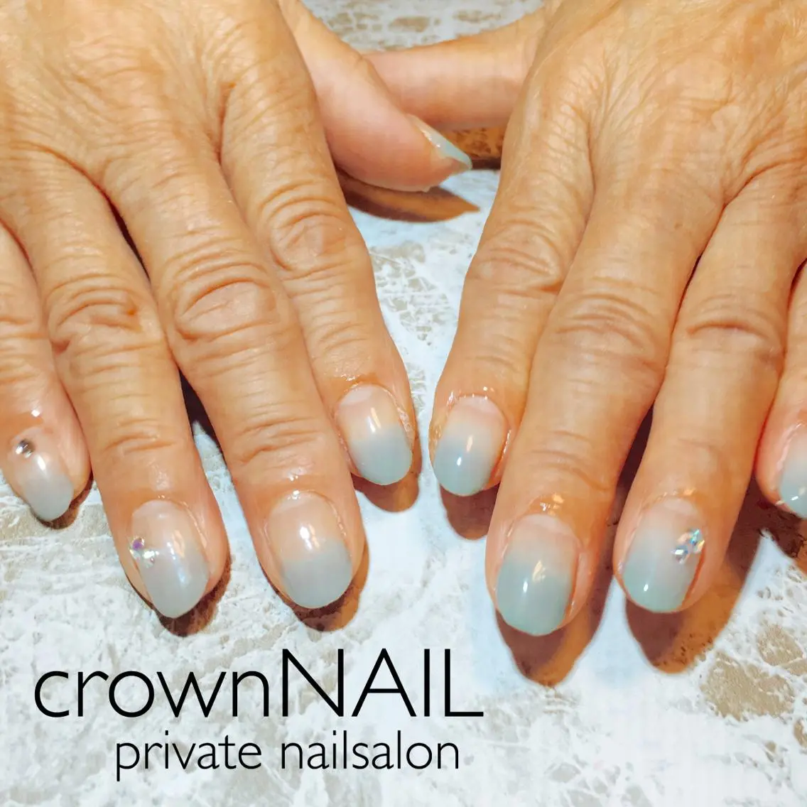 ネイル グラデーション シンプルネイル ensowa✱laf NAILのネイルデザイン