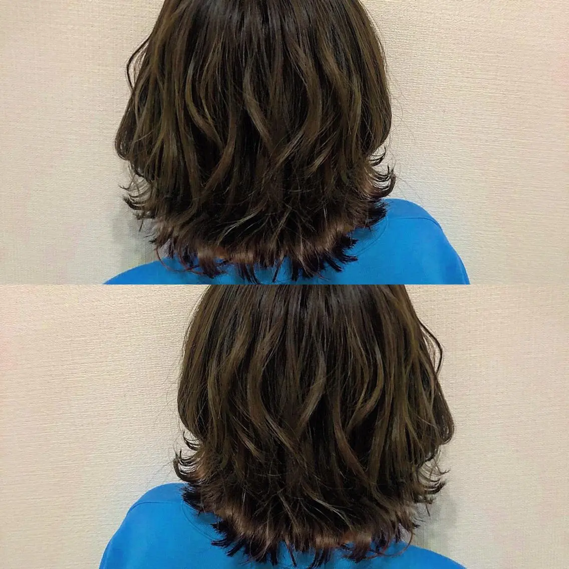 セミロング ヘアアレンジ 美容室sand 横浜のヘアスタイル