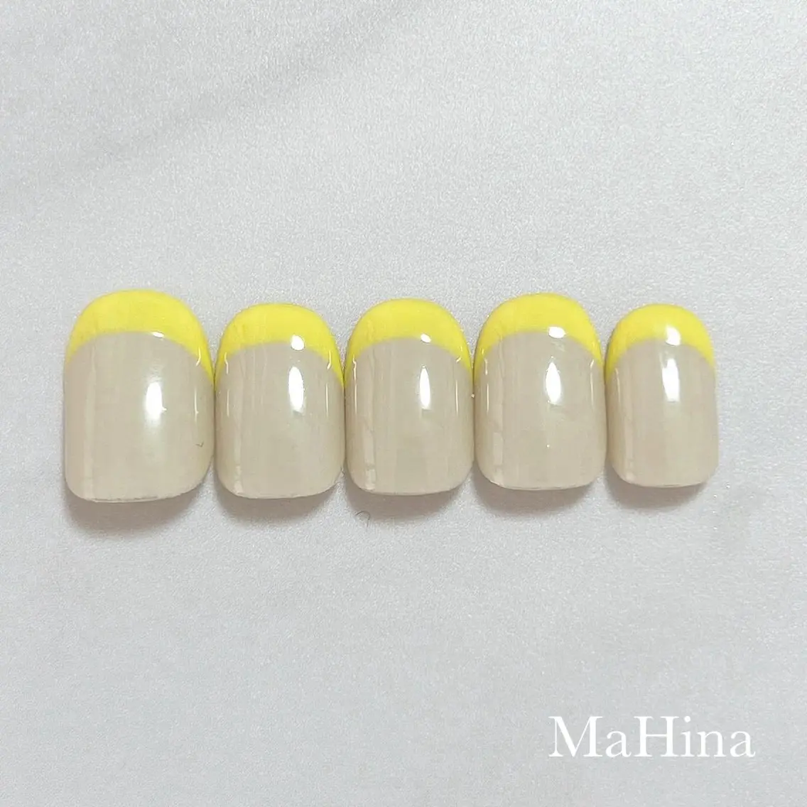ネイル フレンチネイル ハンドネイル Le Vernis MaHina・まひなのネイルデザイン