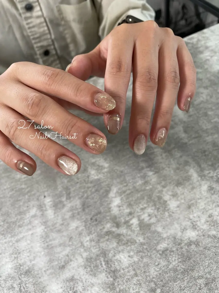 ネイル ニュアンスネイル 27salon yuinaのネイルデザイン