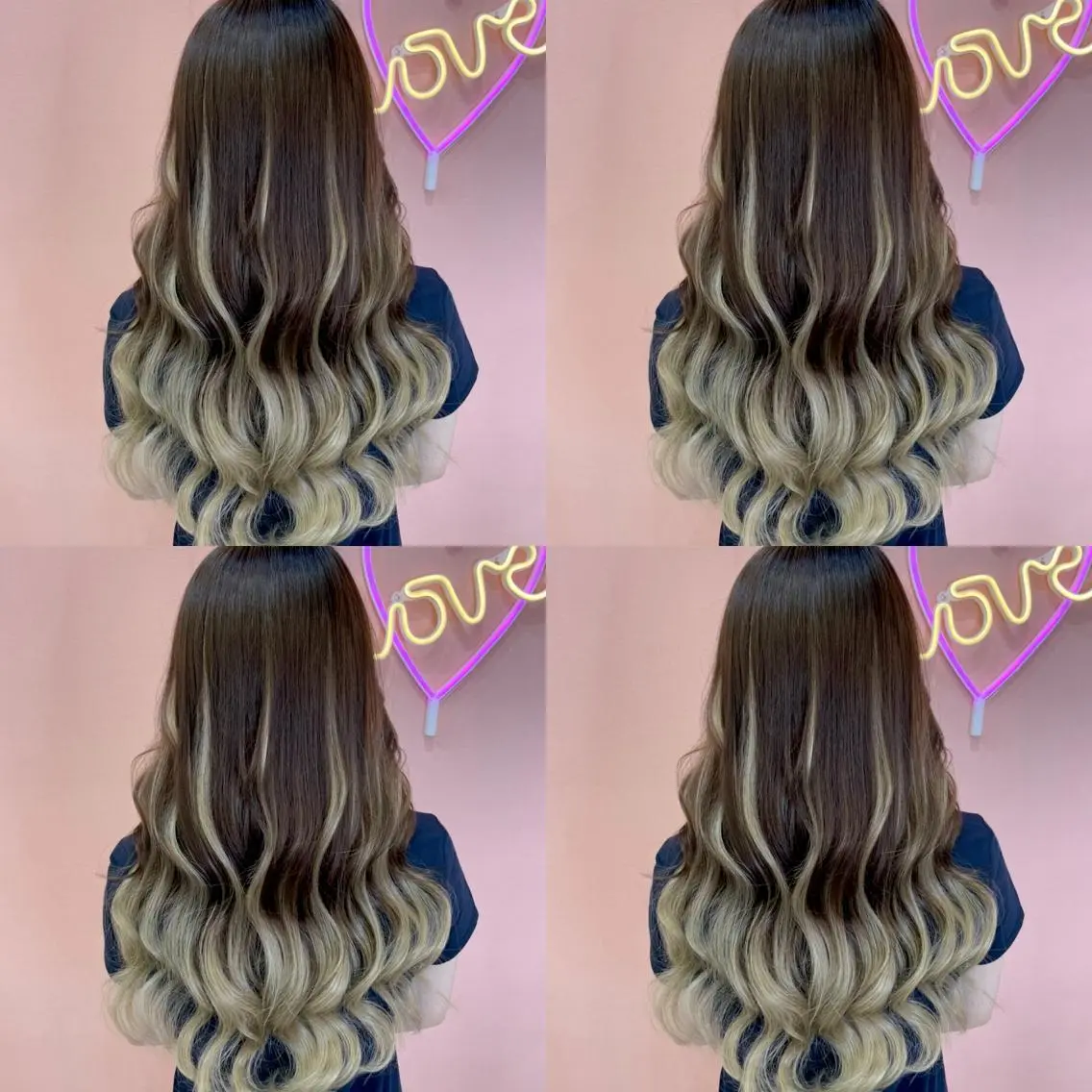 ロング カラー バレイヤージュ レイヤーカット 🌷MAYU 🌷のヘアスタイル