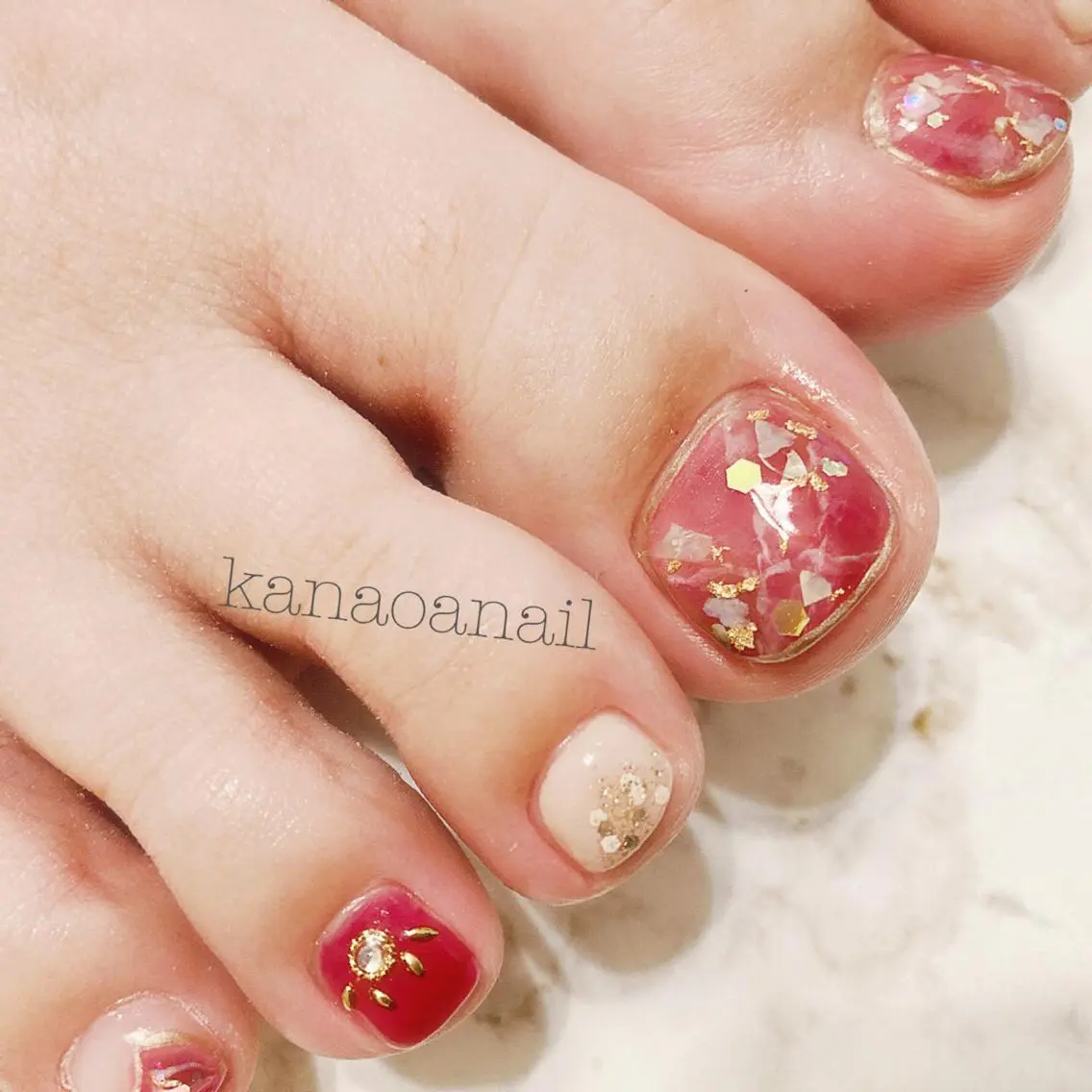 ネイル 地爪育成💅 kanaoanailのネイルデザイン