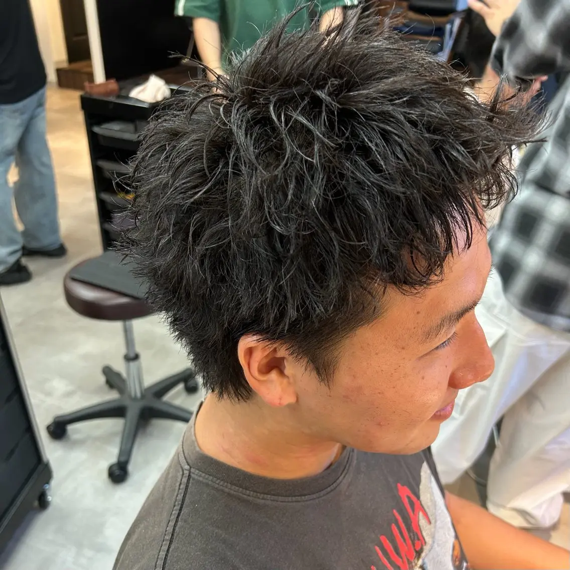 ショート パーマ メンズ メンズショート スパイキーショート ショートヘア メンズショート⚡️| 短髪をデザイン|レオのヘアスタイル