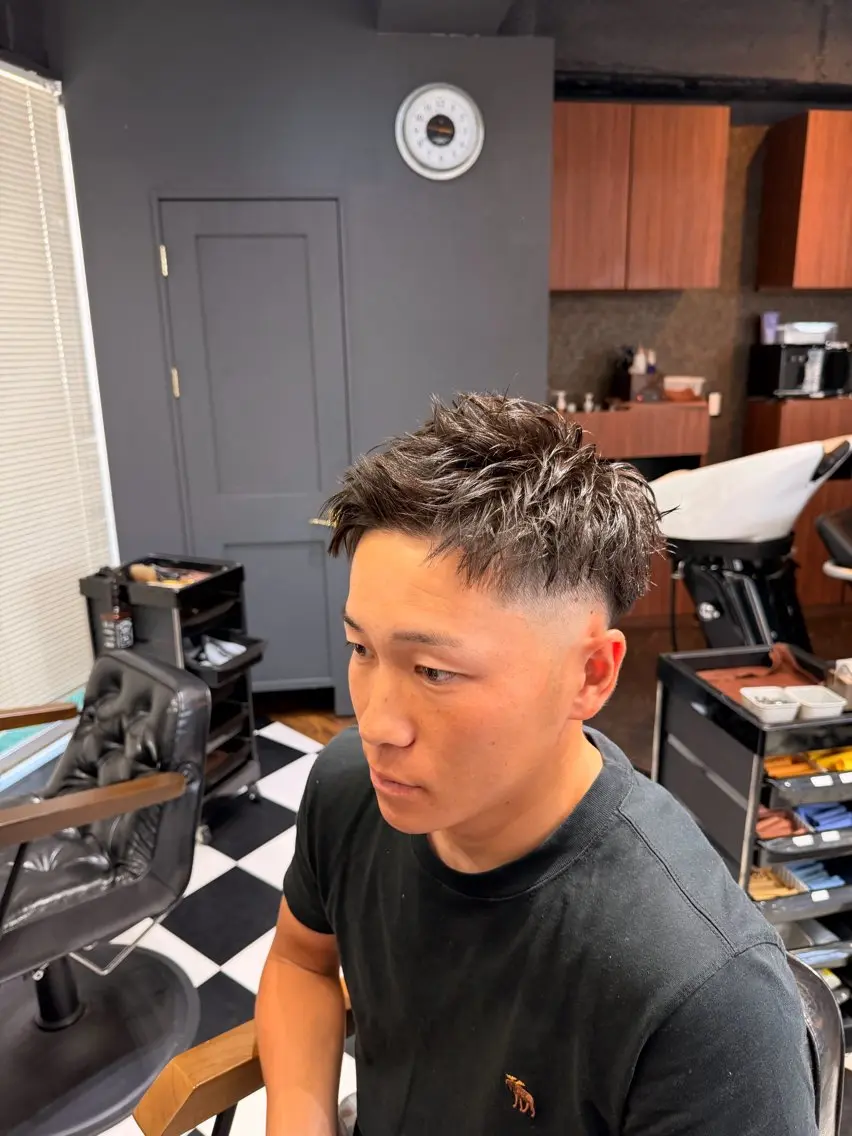 ショート メンズ カット メンズ特化! Taiyo 🇺🇸のヘアスタイル