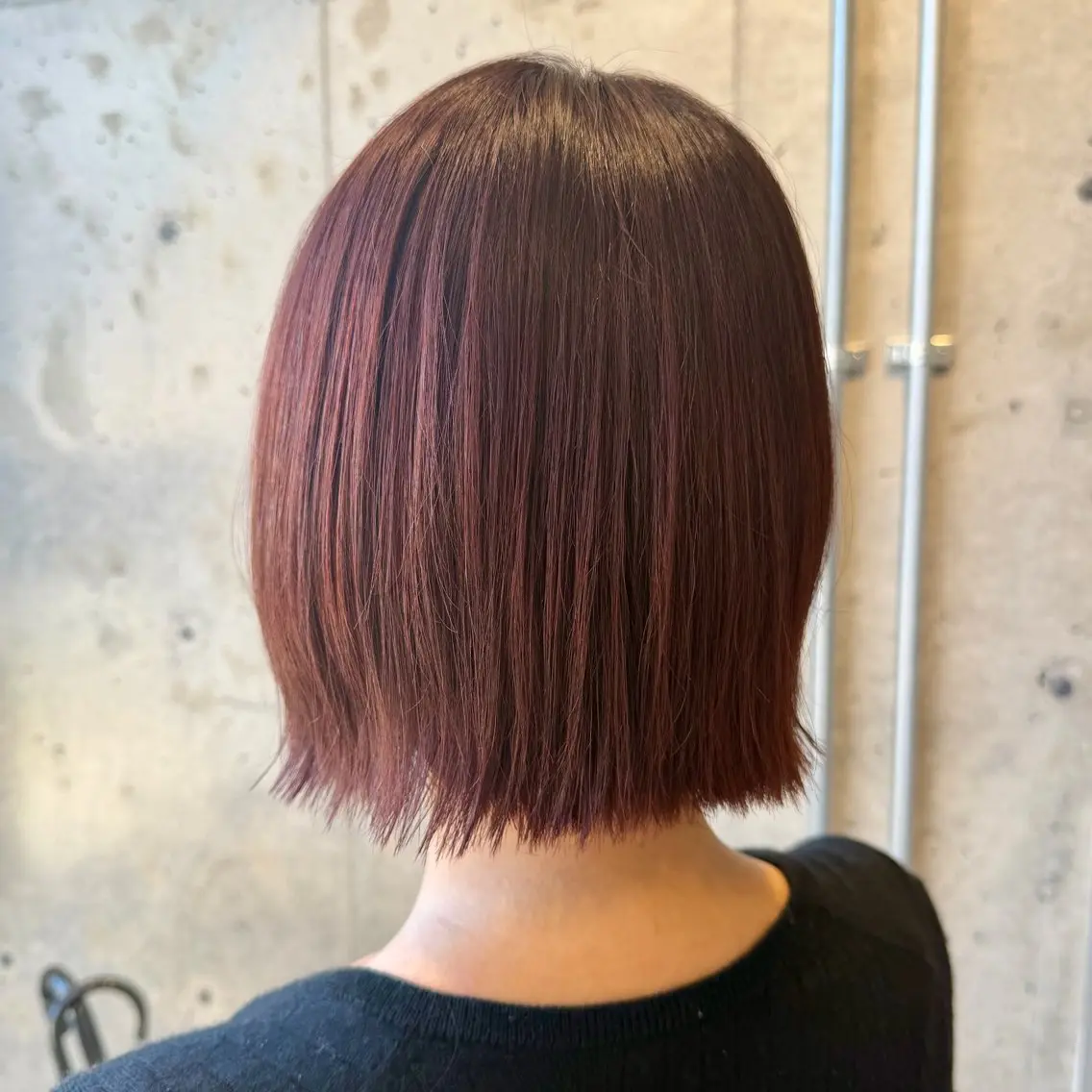 ミディアム カラー ヘアアレンジ カット ヘアカラー トリートメント 💥透明感カラー×垢 抜けボブ リクト💥のヘアスタイル