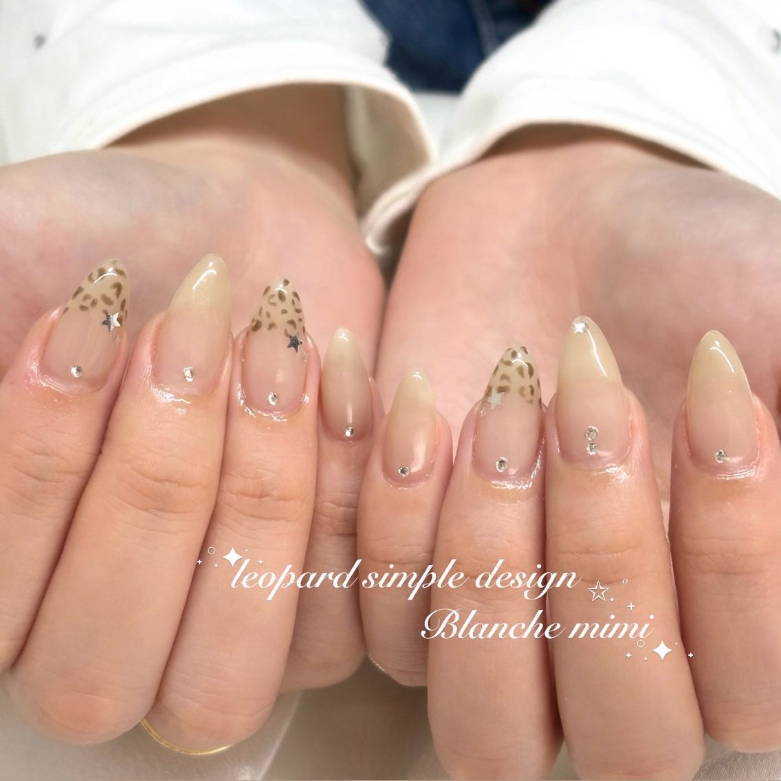 ネイル ハンドネイル Blanche mimi.u_aのネイルデザイン