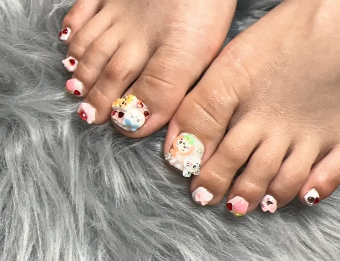 ネイル フットネイル nail salon OnRのネイルデザイン