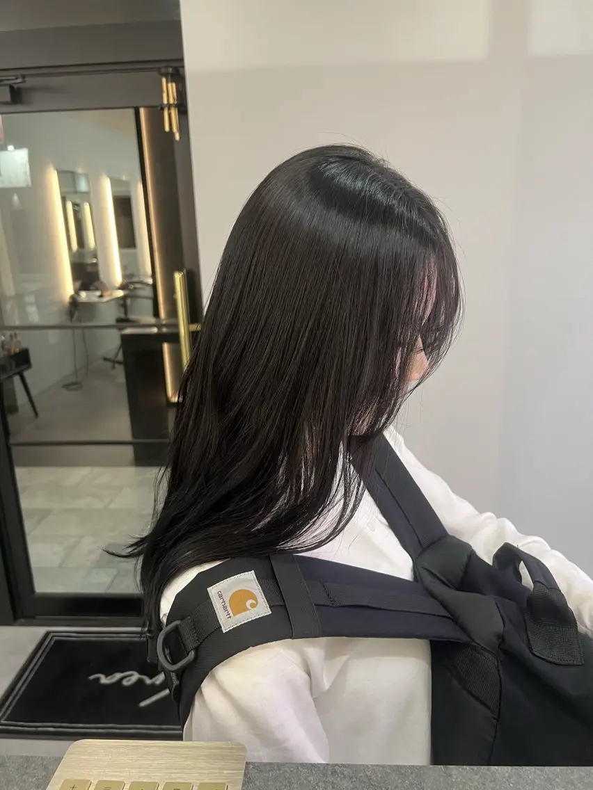 セミロング RIENS xrea 髪質改善 /ななみのヘアスタイル