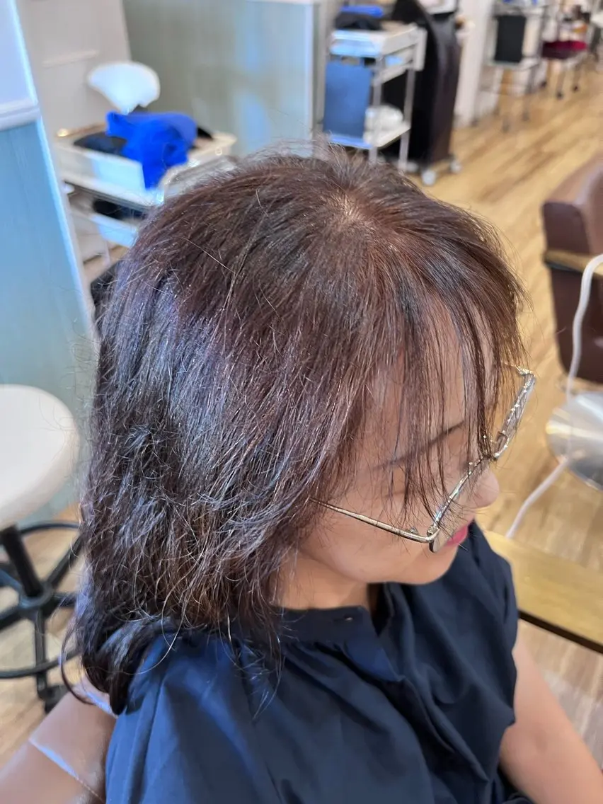 ロング カラー カット ヘアカラー 🐰ハイトーンカラー 畠山　渡🐰のヘアスタイル