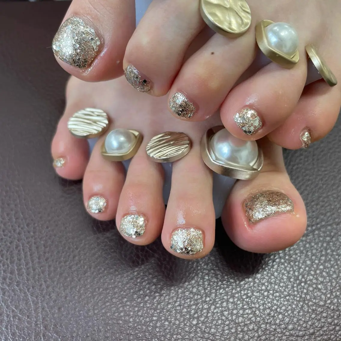 ＊foot ワンカラーの写真